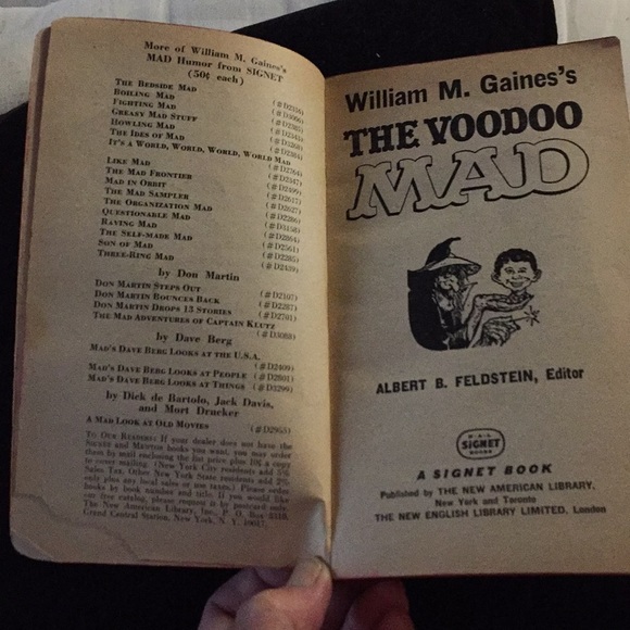 MAD "The Voodoo" paperback - Picture 5 of 8